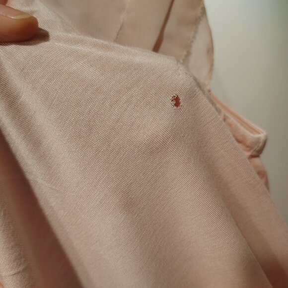 ELLE Women's Short Sleeve Top Size Medium Rayon Polyester - Picture 9 of 13